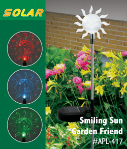 Happy Sun Solar Garden Stake Light
