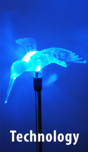 Hummingbird Solar Garden Stake Lights