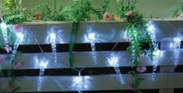 Icicles Solar String Lights